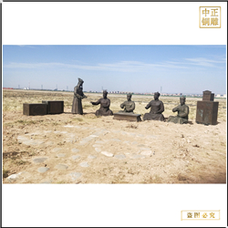 景觀人物雕塑鑄造? 景觀人物雕塑鑄造?