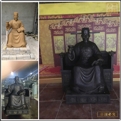 古代皇帝人物雕塑 古代皇帝人物雕塑