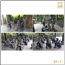 定制公園人物銅雕 定制公園人物銅雕