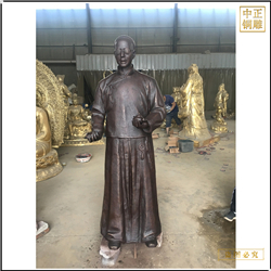 古代人物雕像制作