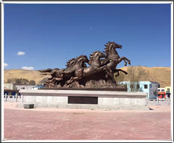 大型銅馬雕塑