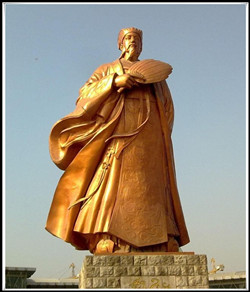 諸葛亮雕塑|諸葛亮銅像 諸葛亮雕塑|諸葛亮銅像