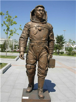 楊利偉銅雕塑 楊利偉銅雕塑