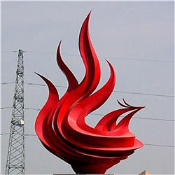 廣場火炬銅雕 廣場火炬銅雕