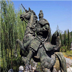 張飛銅雕塑 張飛銅雕塑