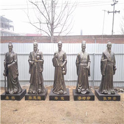 十大名醫銅像 十大名醫銅像