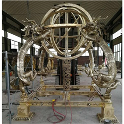 加工渾天儀雕塑 加工渾天儀雕塑