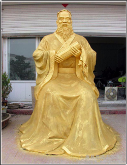 鑄銅拿書坐像關公雕塑 鑄銅拿書坐像關公雕塑