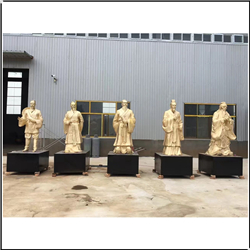 鎏金萬(wàn)人師表孔子像 鎏金萬(wàn)人師表孔子像