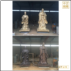 鑄造孔夫子人物雕塑 鑄造孔夫子人物雕塑